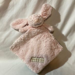 Little Jellycat Sleepy Bunny Book Pink Infant Easter Plush
